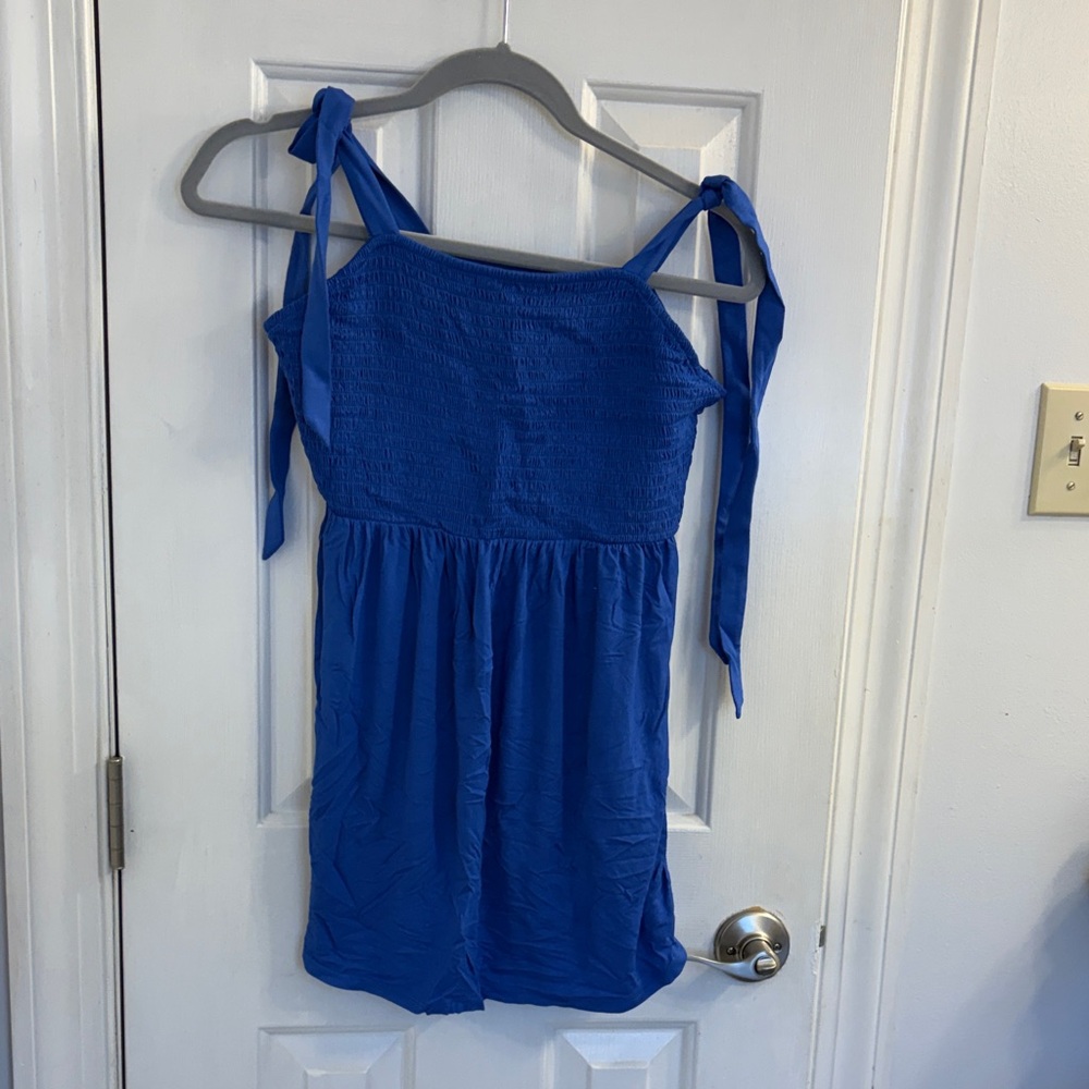 Isabel Maternity by Ingrid & Isabel Blue Tank Top